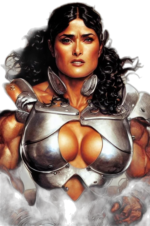 comic book art, fantasy art, concept art, photorealistic transparent PNG cut-out