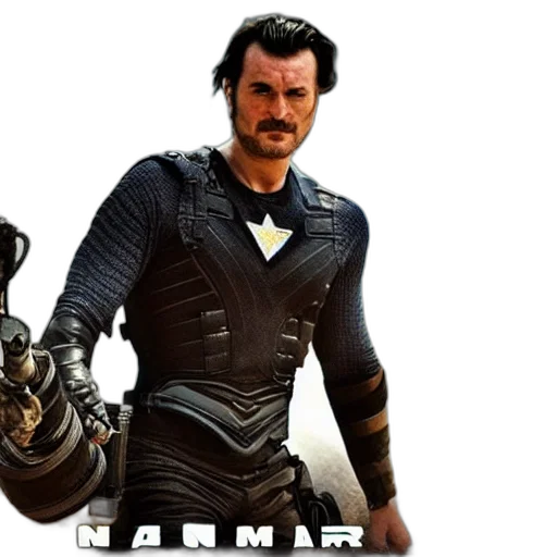 concept art, comic book art, 3d render, kurdish transparent PNG cut-out