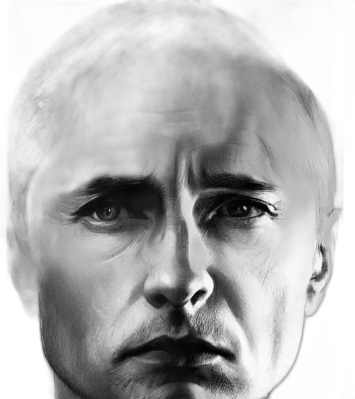 face, photorealistic, comic book art, concept art, pencil sketch, vladimir, putin, beautiful transparent PNG cut-out