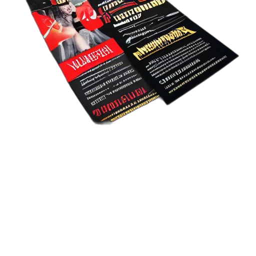 tour, package, advertising, flyer transparent PNG cut-out