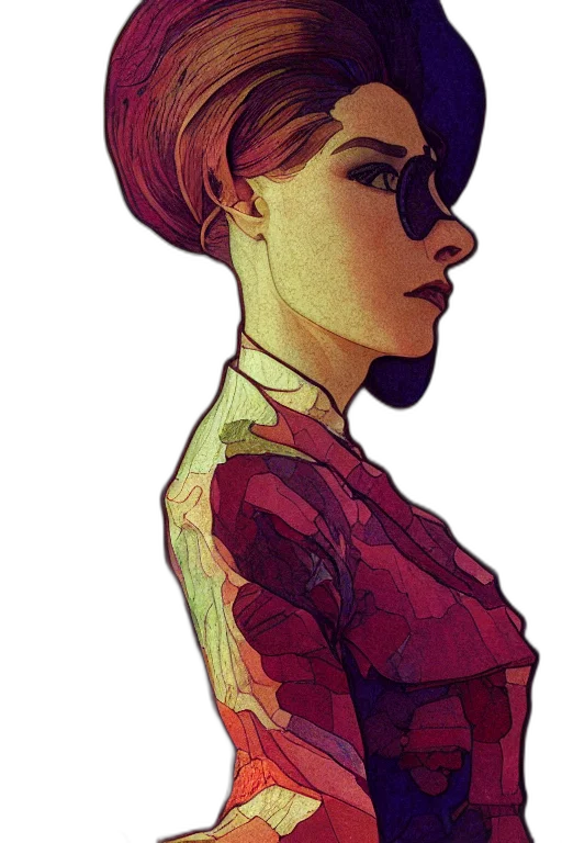 face, dress, jacket, mask transparent PNG cut-out
