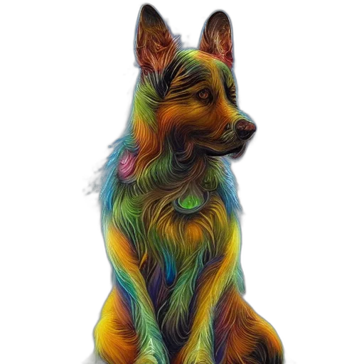 animal, creature, staff, dress transparent PNG cut-out