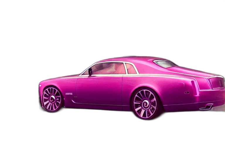 car, 3d render, concept art, photorealistic, vaporwave, neon, photograph, shiny transparent PNG cut-out