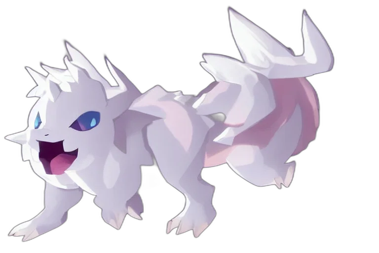 creature, dragon, animal, weapon, concept art, 3d render, pixel art, fantasy art transparent PNG cut-out