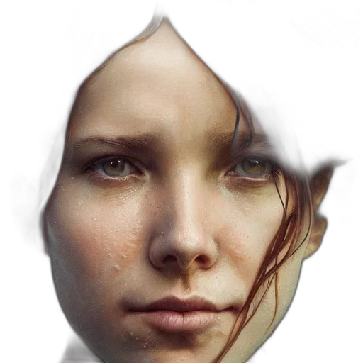 face, mask, crown, robot transparent PNG cut-out