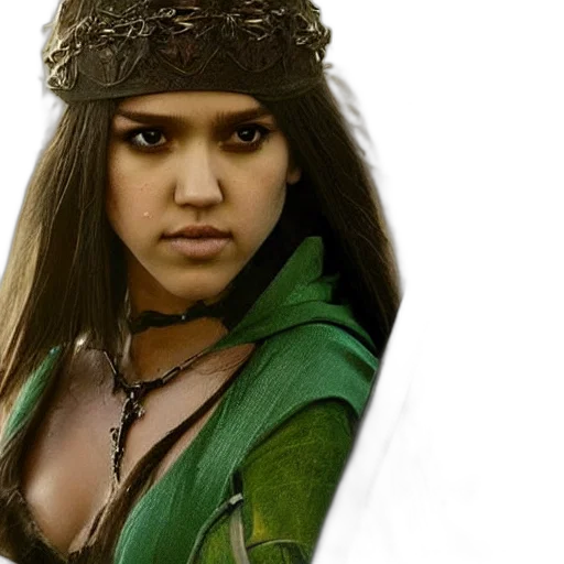 fantasy art, photorealistic, comic book art, concept art, green, epic, photo, young transparent PNG cut-out