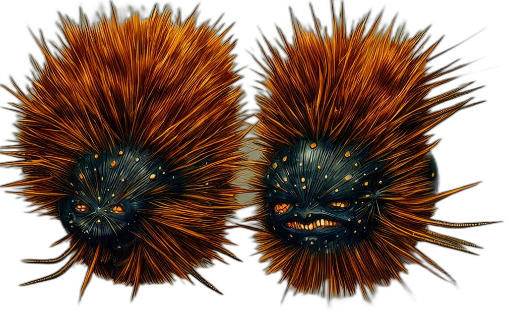 hair, creature, mask, animal transparent PNG cut-out