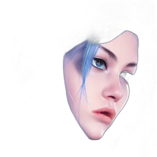 face, mask, robot, crown transparent PNG cut-out