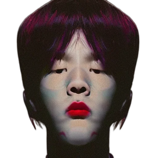 face, mask, robot, photorealistic transparent PNG cut-out