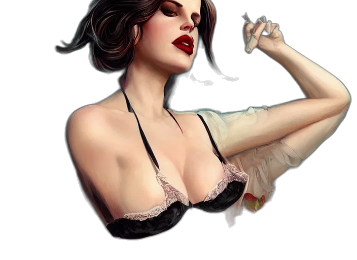 dress, fantasy art, photorealistic, concept art transparent PNG cut-out