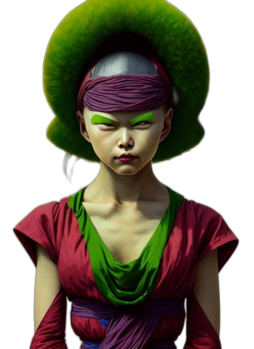 hat, face, mask, staff, concept art, photorealistic, fantasy art, comic book art transparent PNG cut-out