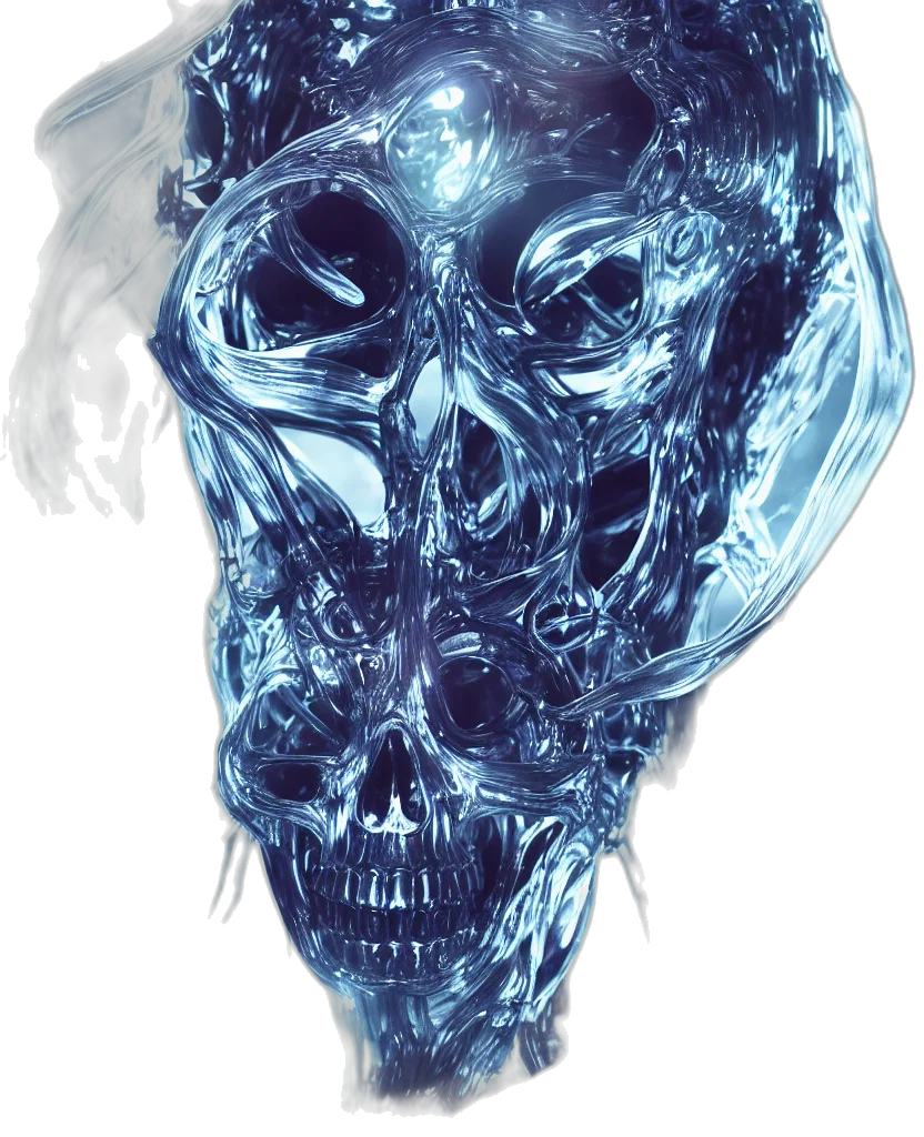 mask, face, robot, creature transparent PNG cut-out