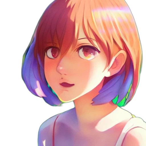 face, dress, robot, hair transparent PNG cut-out