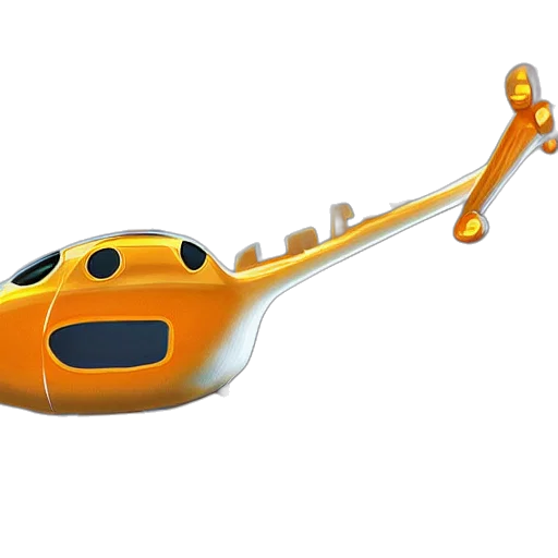 weapon, staff, robot, car, 3d render, concept art, outer space, helicopter transparent PNG cut-out