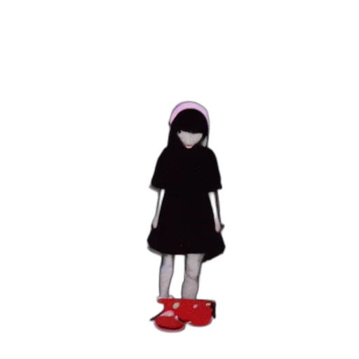dress, shoes, hat, creature transparent PNG cut-out