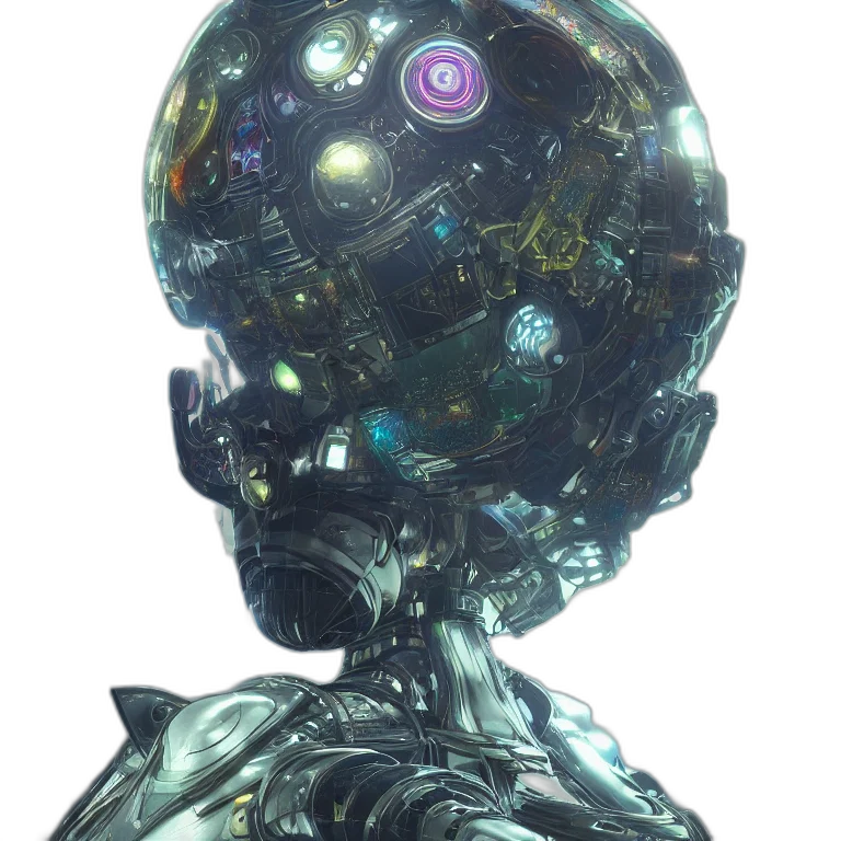 robot, face, staff, mask transparent PNG cut-out