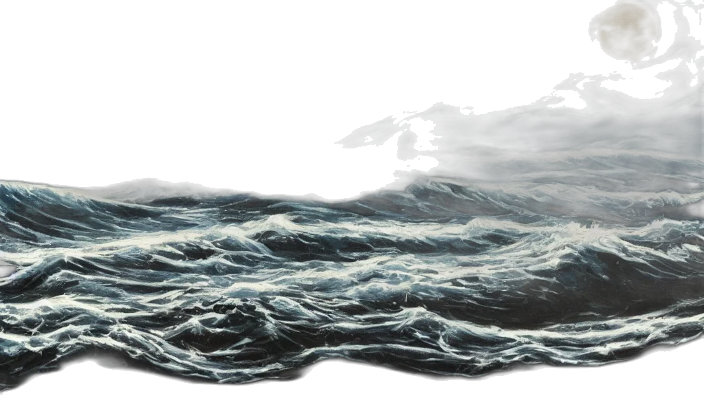 hair, photorealistic, concept art, 3d render, fantasy art, underwater, fog, outer space transparent PNG cut-out