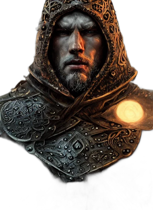 face, sword, mask, staff transparent PNG cut-out