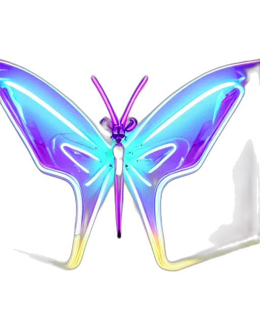 jewelry, concept art, 3d render, vaporwave, pixel art, pastel, neon, blue transparent PNG cut-out
