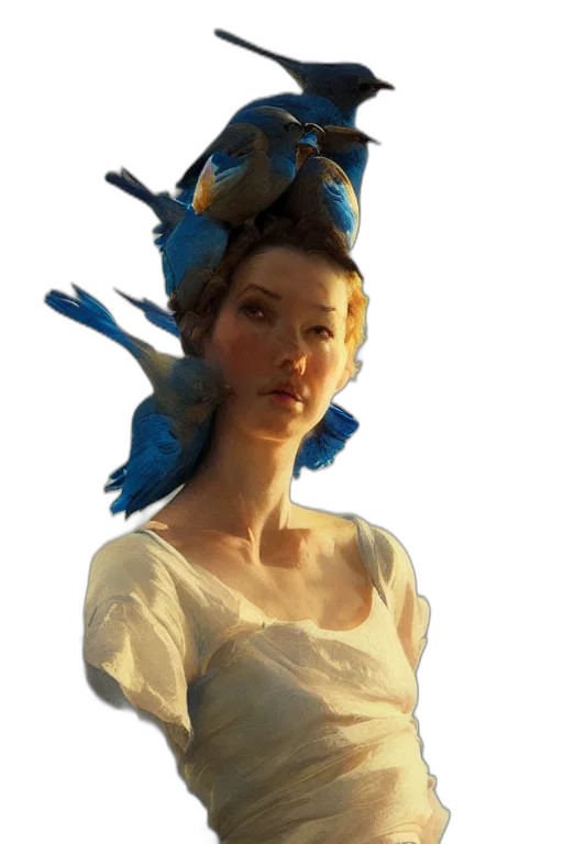 crown, hat, dress, dragon, concept art, 3d render, photorealistic, fantasy art transparent PNG cut-out