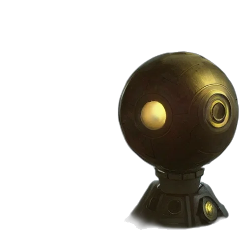 robot, staff, mask, weapon, 3d render, concept art, outer space, dark transparent PNG cut-out