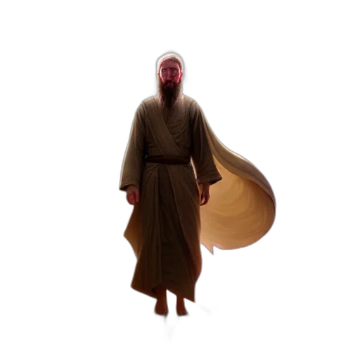 mask, creature, staff, jacket transparent PNG cut-out