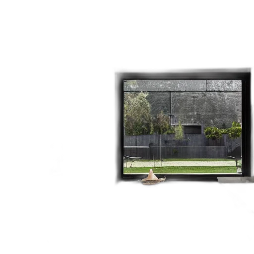furniture, building, umbrella, car transparent PNG cut-out