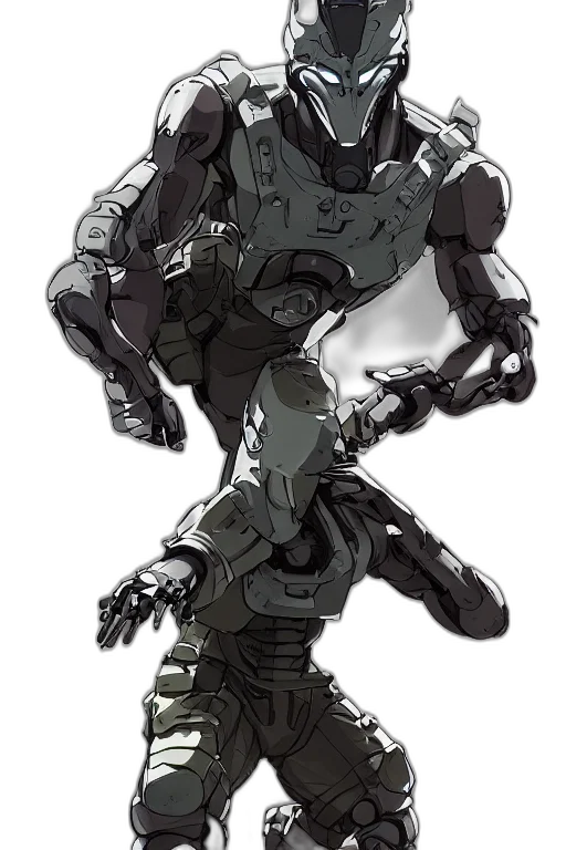 robot, weapon, creature, concept art transparent PNG cut-out