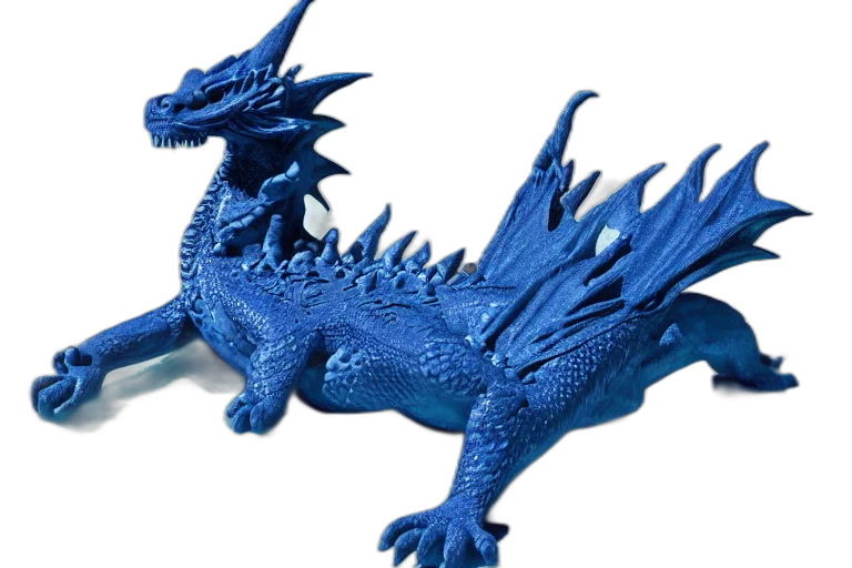 dragon, 3d render, photorealistic, photograph transparent PNG cut-out