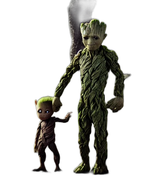 creature, tree, staff, concept art transparent PNG cut-out