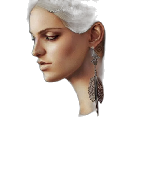 jewelry, crown, face, hat, photorealistic, concept art, fantasy art, 3d render transparent PNG cut-out