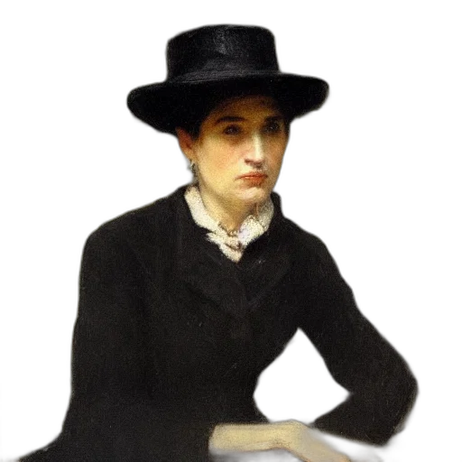 hat, face, staff, jewelry, oil painting, photorealistic, concept art, pixel art transparent PNG cut-out