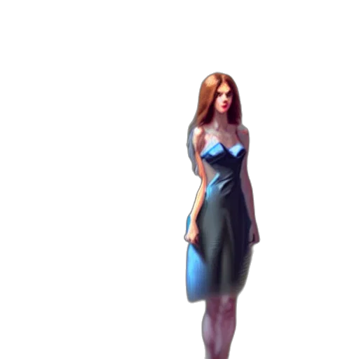 dress, staff, jewelry, robot transparent PNG cut-out
