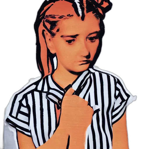 dress, hair, face, cartoon transparent PNG cut-out