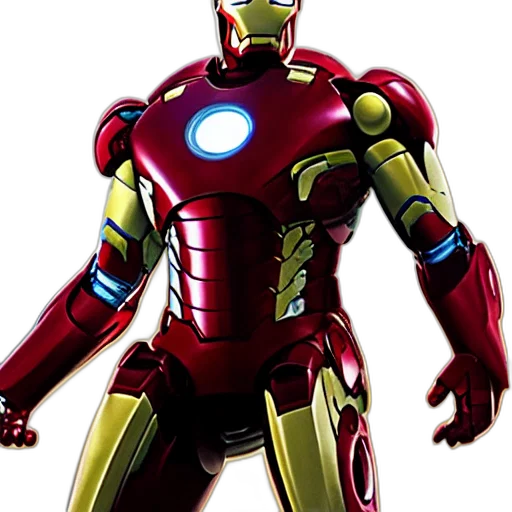 robot, comic book art, concept art, 3d render, pixel art, detailed, blueprint, iron transparent PNG cut-out