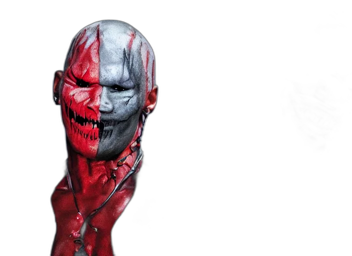 mask, concept art, comic book art, 3d render, film, still, jamie, foxx transparent PNG cut-out
