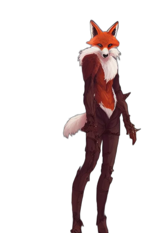 staff, jacket, animal, creature, concept art, fantasy art, pixel art, watercolor transparent PNG cut-out