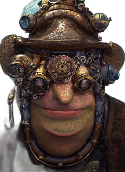 mask, face, robot, hat transparent PNG cut-out