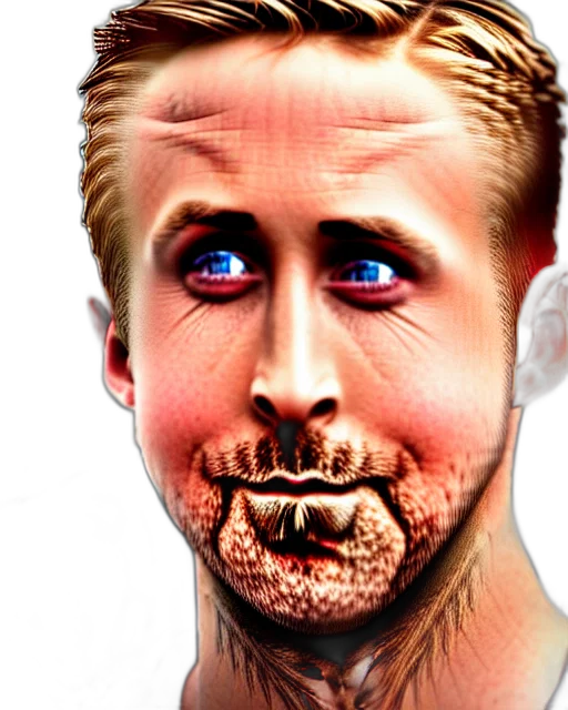 face, mask, creature, hair transparent PNG cut-out