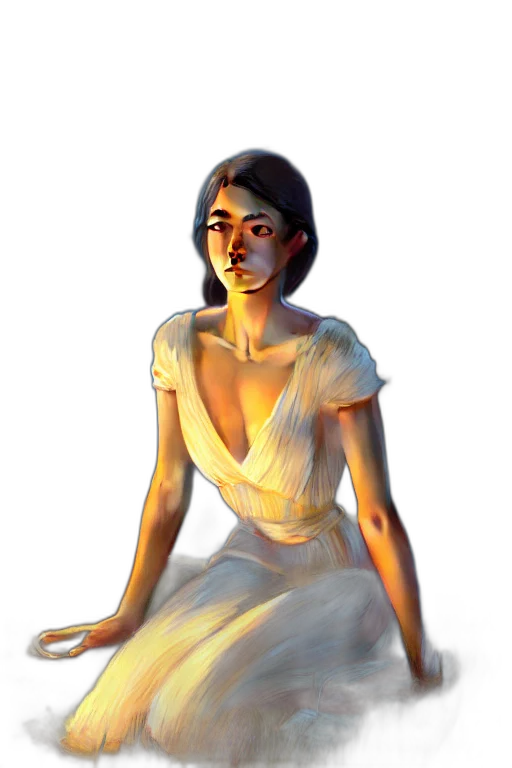 dress, face, staff, mask transparent PNG cut-out