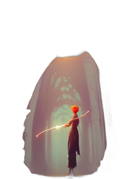 sword, staff, weapon, mask, concept art, fantasy art, pixel art, 3d render transparent PNG cut-out