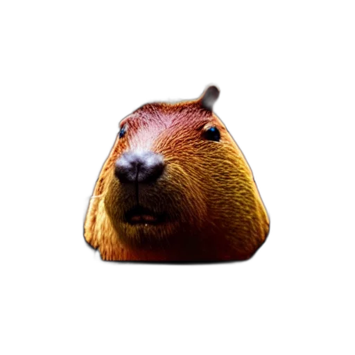 animal, hat, creature, staff transparent PNG cut-out