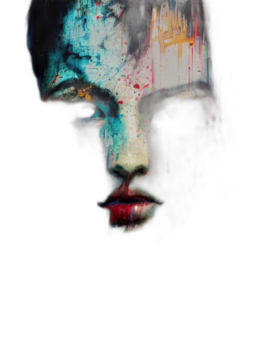 face, mask, robot, crown transparent PNG cut-out