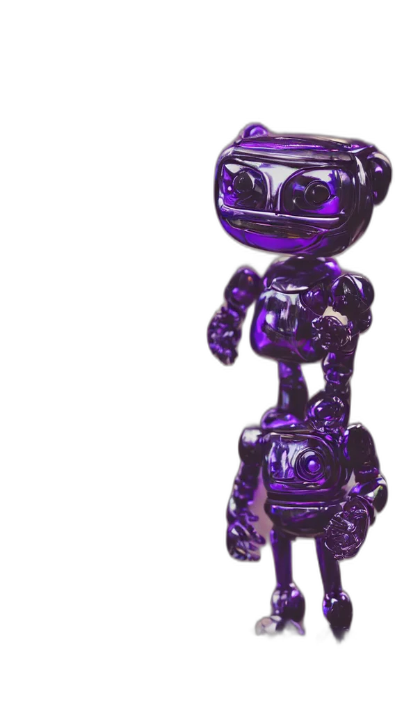robot, creature, jewelry, animal, 3d render, vaporwave, concept art, pixel art transparent PNG cut-out