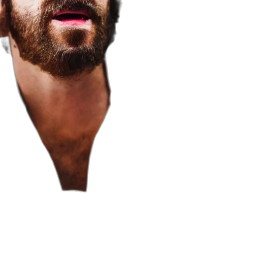 face, mask, hair, jacket, pixel art, photorealistic, 3d render, concept art transparent PNG cut-out