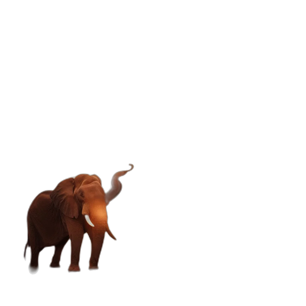 animal, creature, staff, umbrella transparent PNG cut-out