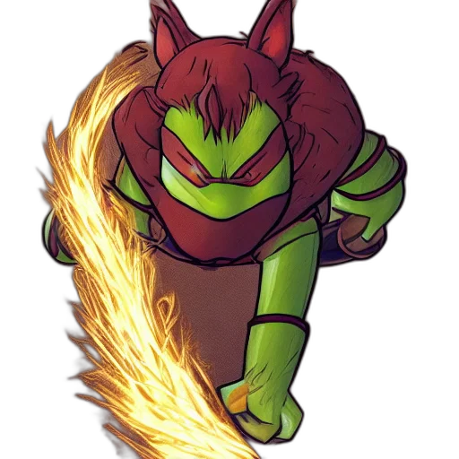 dragon, staff, creature, concept art transparent PNG cut-out