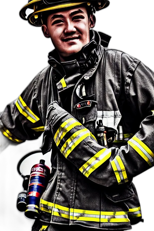 staff, jacket, firefighter, man, highly, detailed, hdr, smooth transparent PNG cut-out