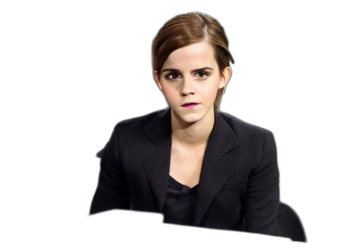 jacket, face, staff, dress transparent PNG cut-out