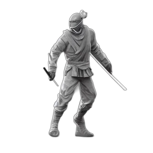 sword, staff, weapon, mask, concept art, 3d render, fantasy art, pencil sketch transparent PNG cut-out